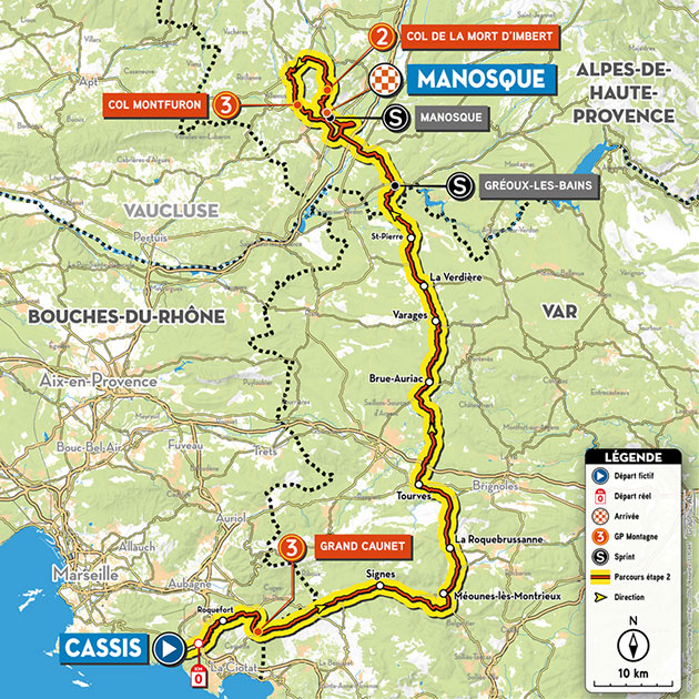 Provence stage 2 map